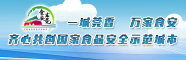 齐心共创国家食品安全示范城市